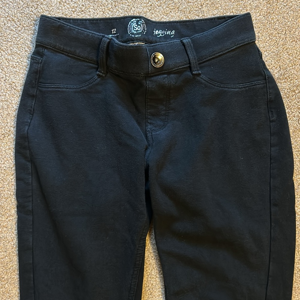 SO black jegging